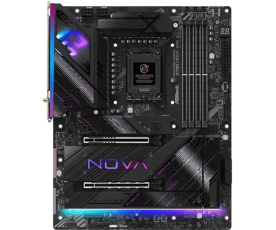 ⁨Asrock Z790 Nova WiFi Intel Z790 LGA 1700 ATX⁩ at Wasserman.eu