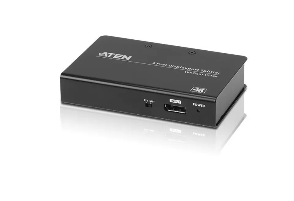 ⁨Aten 2 Port DisplayPort Splitter 4K⁩ w sklepie Wasserman.eu