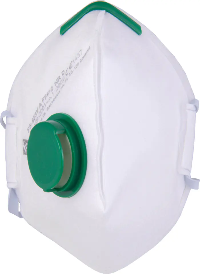 ⁨DUST MASKS FOLD. WITH VALVE L120070S, 5 PCS., FFP2, CE,LAHTI⁩ at Wasserman.eu