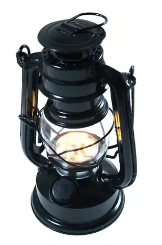 ⁨Dekoracyjna Lampa LED czarna 190 mm⁩ w sklepie Wasserman.eu