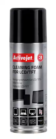 ⁨Activejet AOC-104 cleaning foam for matrices LCD/TFT 200ml⁩ at Wasserman.eu