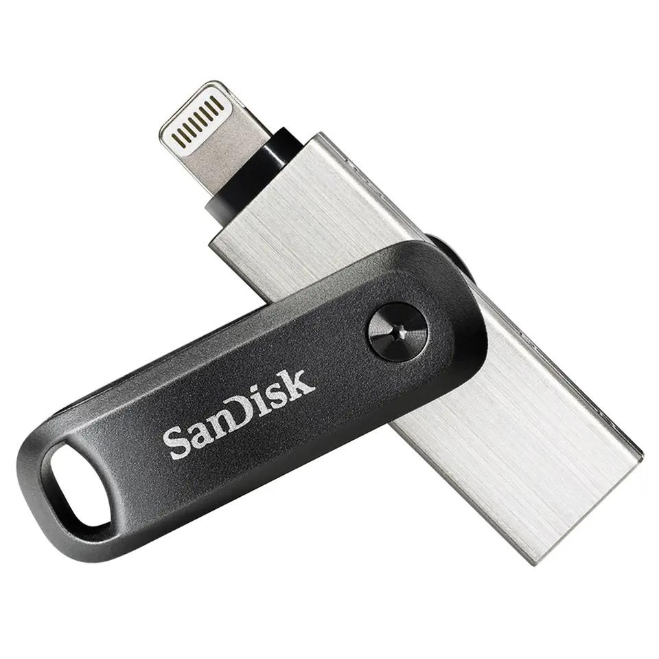 ⁨SanDisk SDIX60N-128G-GN6NE USB flash drive 128 GB 3.2 Gen 1 (3.1 Gen 1) Grey, Silver⁩ at Wasserman.eu
