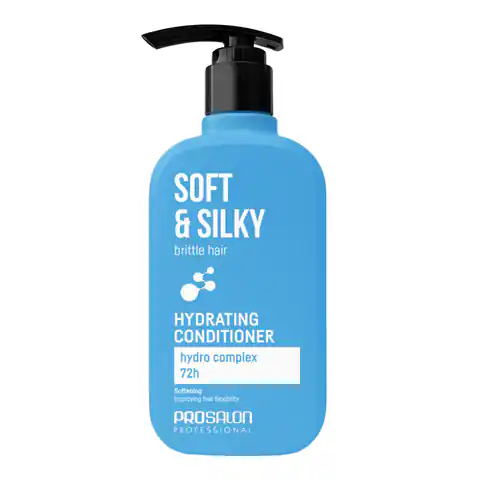 ⁨PROSALON Soft & Silky Nawilżająca odżywka do włosów 375 ml⁩ w sklepie Wasserman.eu
