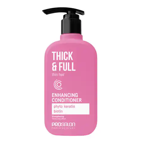 ⁨PROSALON Thick & Full Odżywka wzmacniająca do włosów 375 ml⁩ w sklepie Wasserman.eu