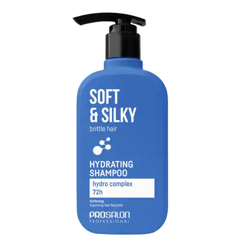 ⁨PROSALON Soft & Silky Nawilżający szampon do włosów 375 ml⁩ w sklepie Wasserman.eu
