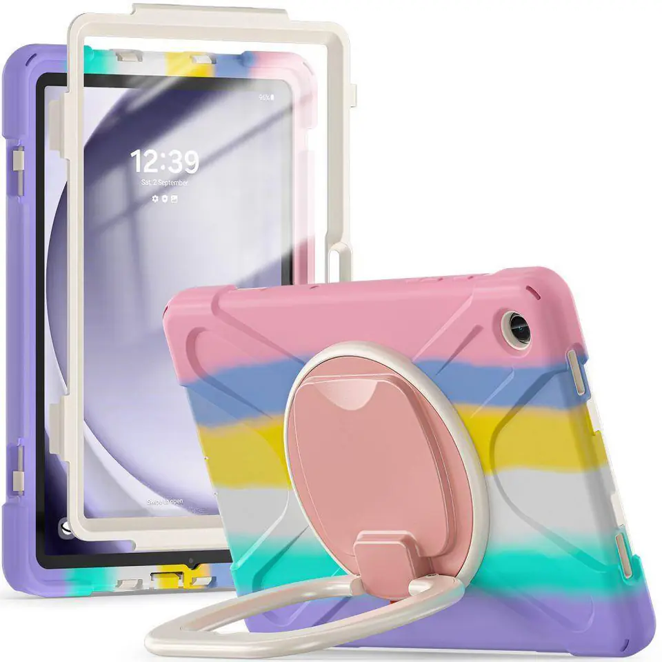 ⁨Etui SAMSUNG GALAXY TAB A9+ Tech-Protect X-Armor wielokolorowe⁩ w sklepie Wasserman.eu