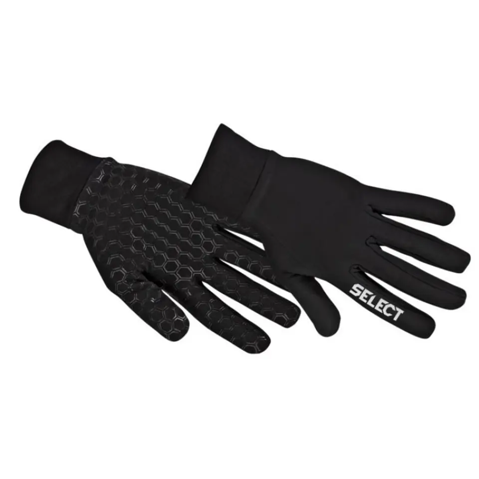 ⁨Rękawiczki sportowe Select (kolor Czarny, rozmiar 4)⁩ w sklepie Wasserman.eu