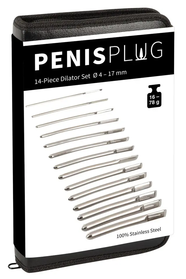 ⁨Set of steel dilators 14pcs PenisPlug⁩ at Wasserman.eu