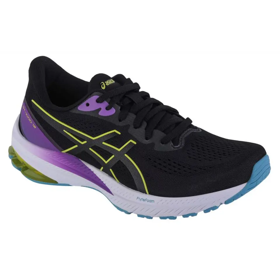 ⁨Buty do biegania Asics GT-1000 12 W 1012B450 (kolor Czarny, rozmiar 40)⁩ w sklepie Wasserman.eu