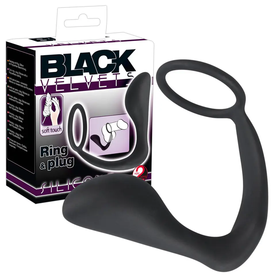 ⁨Black Velvets Pierścień + korek⁩ w sklepie Wasserman.eu