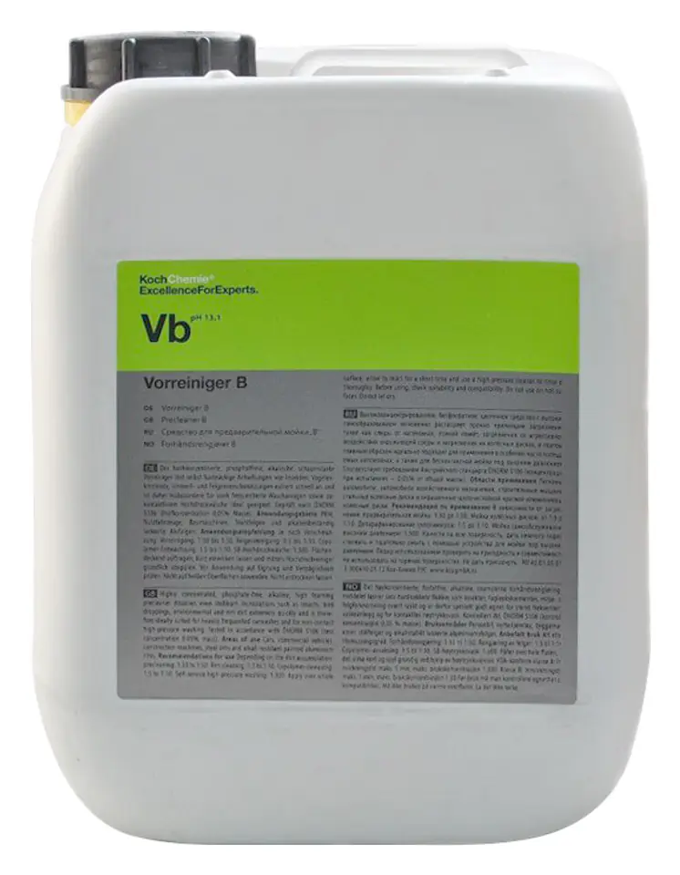 ⁨Koch Chemie Vorreiniger B 22kg - środek do wstępnego mycia samochodu⁩ w sklepie Wasserman.eu