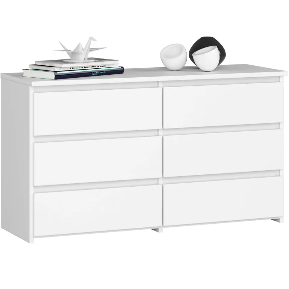 ⁨KOMODA CL100 6SZ BIAŁA⁩ w sklepie Wasserman.eu