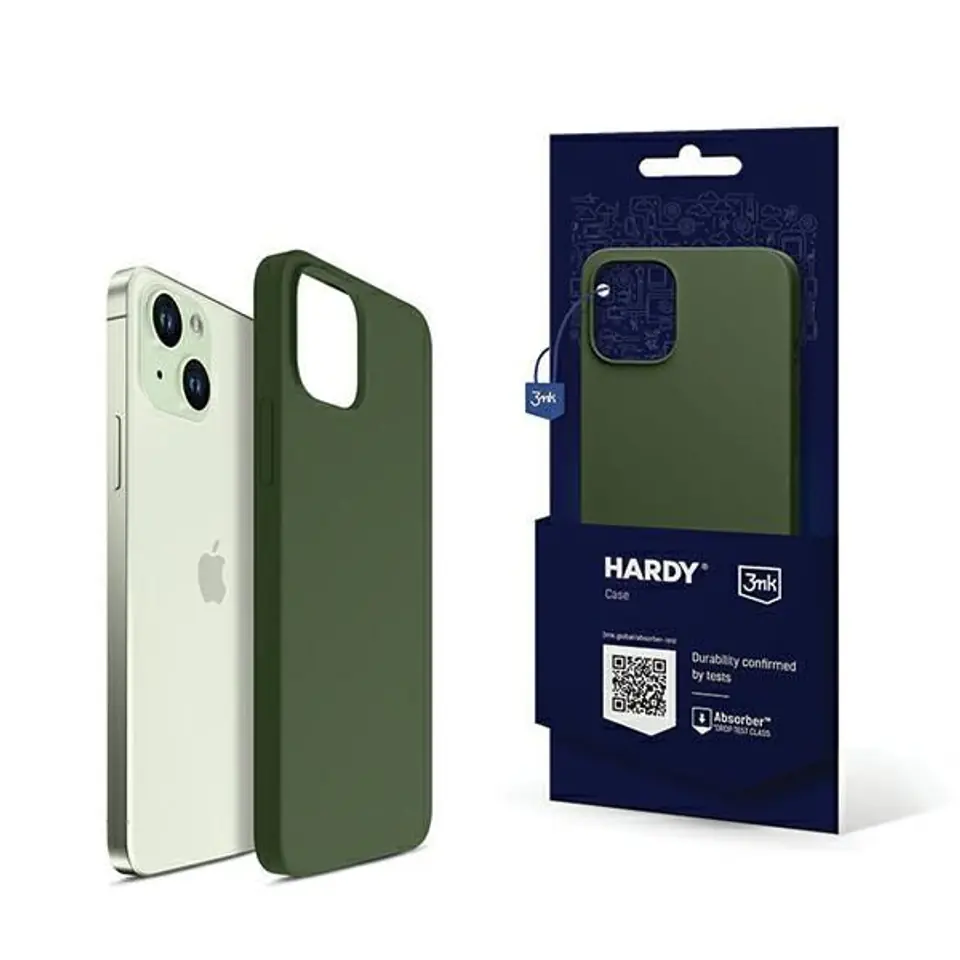 ⁨3MK Hardy Case iPhone 15 Plus / 14 Plus 6.7" zielony/green MagSafe⁩ w sklepie Wasserman.eu