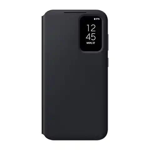 ⁨Etui Samsung EF-ZS711CB S23 FE S711 czarny/black Smart View Wallet Case⁩ w sklepie Wasserman.eu