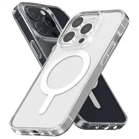 ⁨Mercury etui MagSafe Jelhard iPhone 15 Pro 6,1" transparent⁩ w sklepie Wasserman.eu