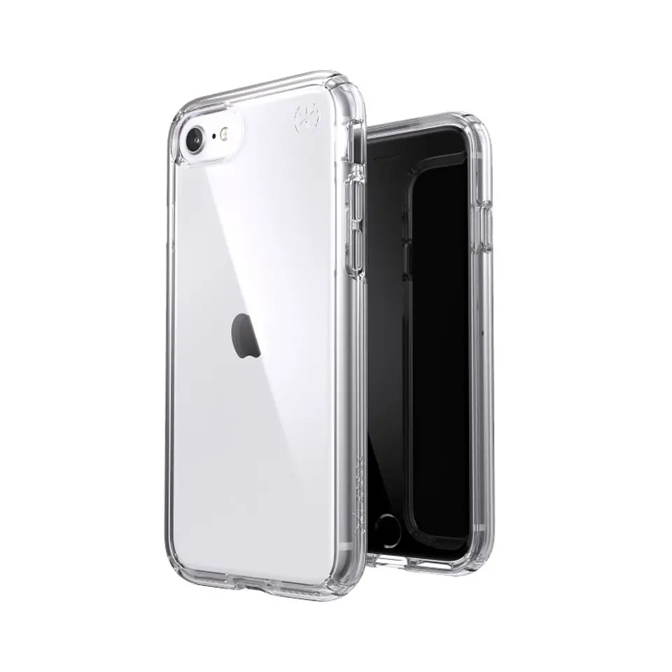 ⁨Speck Presidio Perfect-Clear - Etui iPhone SE (2022 / 2020) / 8 / 7) z powłoką MICROBAN (Clear)⁩ w sklepie Wasserman.eu