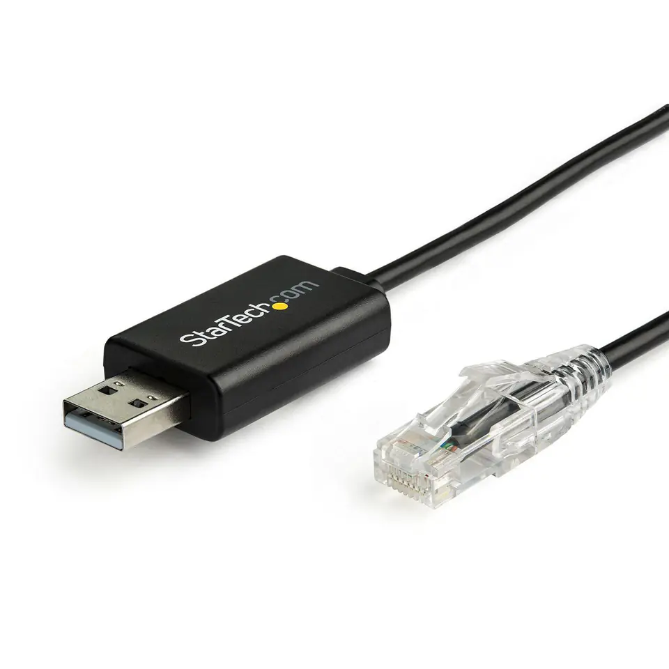 ⁨StarTech.com 6 ft. (1.8 m) Cisco USB Console Cable - USB to RJ45⁩ at Wasserman.eu