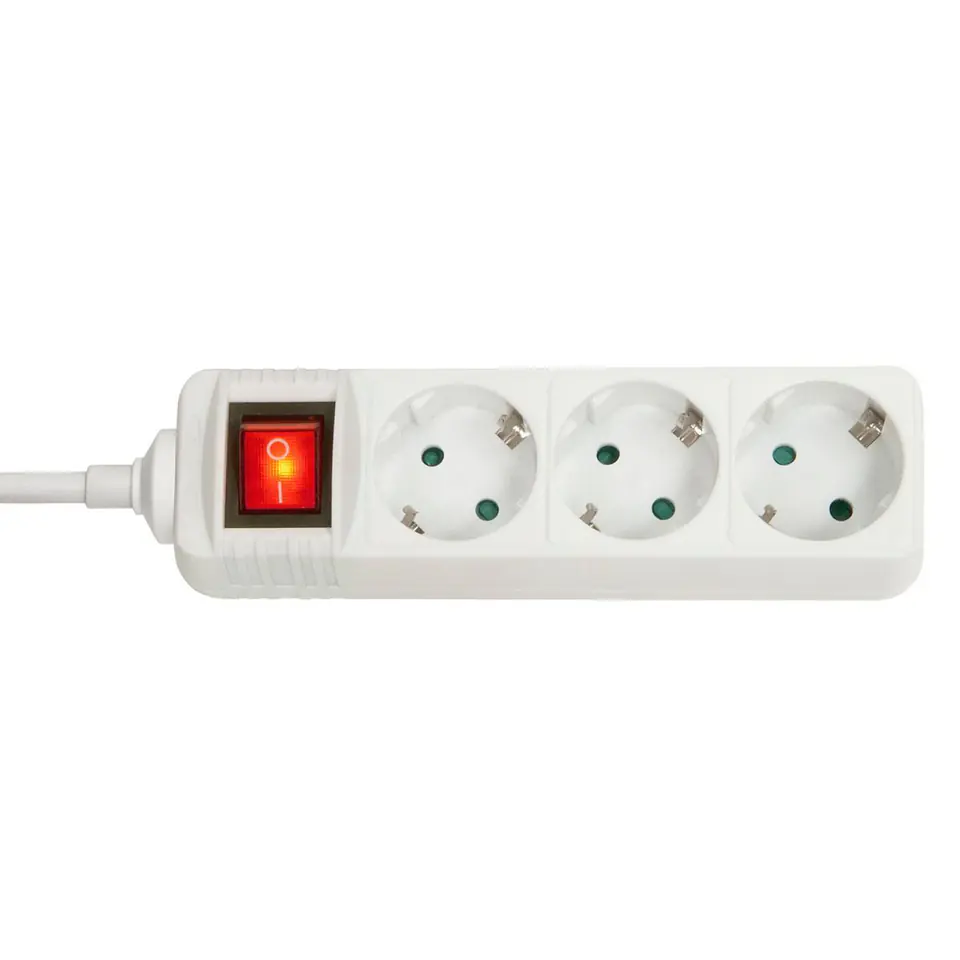 ⁨Lindy 3-Way Schuko Mains Power⁩ w sklepie Wasserman.eu