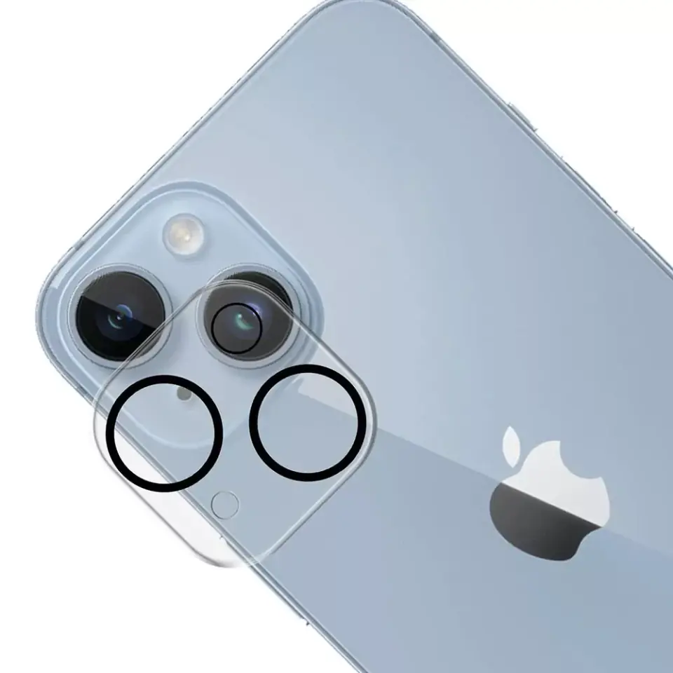 ⁨Osłona na obiektyw do Apple iPhone 13 Mini/13 - 3mk Lens Pro Full Cover⁩ w sklepie Wasserman.eu