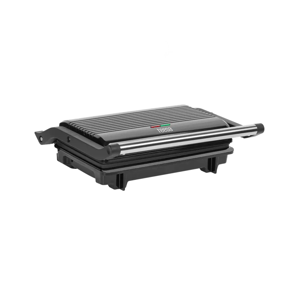 ⁨Panini grill TEESA, toster, opiekacz, 1000W, 3 pozycje⁩ w sklepie Wasserman.eu