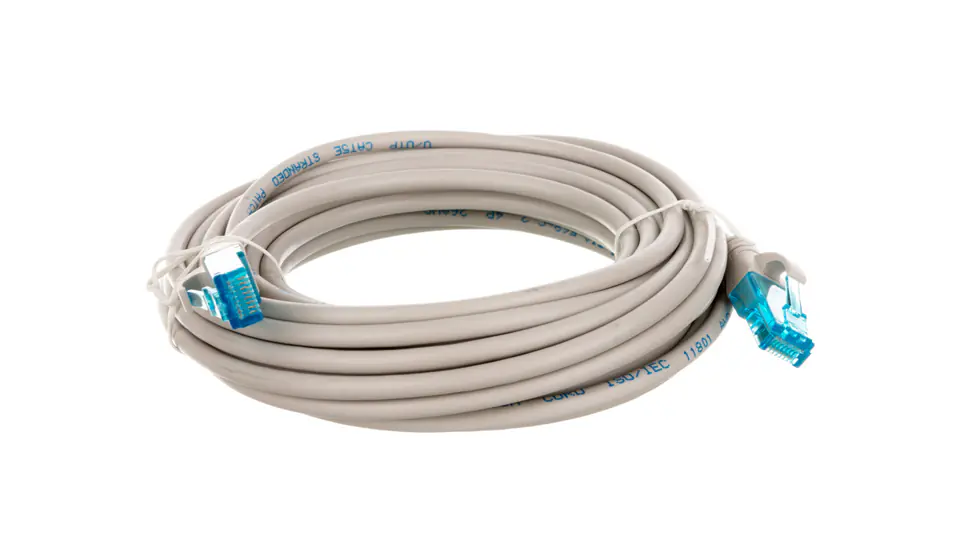 ⁨Patch cord U/UTP kat.5ePVC 7,0m gray⁩ at Wasserman.eu