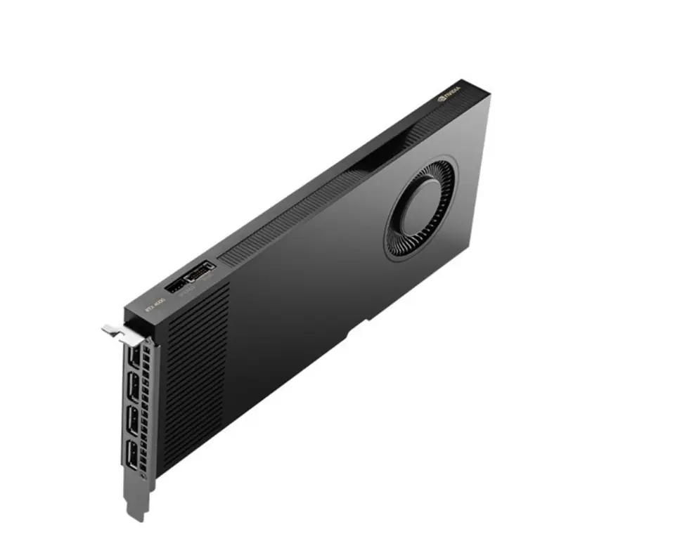 ⁨Graphics card PNY NVIDIA RTX 4000 Ada Generation, 20 GB GDDR6 160-bit,  PCIe 4.0 x16, Single Slot, 4x Mini DP 1.4a, ATX - ATX bracket, 1x 16-pin power supply cable, retial⁩ at Wasserman.eu