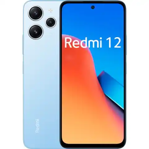 ⁨Xiaomi Redmi 12 17.2 cm (6.79") Hybrid Dual SIM Android 13 4G USB Type-C 8 GB 256 GB 5000 mAh Blue⁩ at Wasserman.eu
