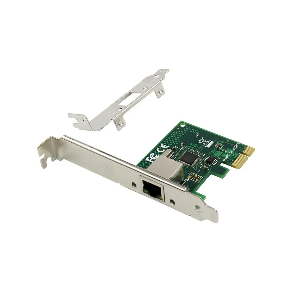 MicroConnect 1 port RJ45 network card, PCIe w sklepie Wasserman.eu