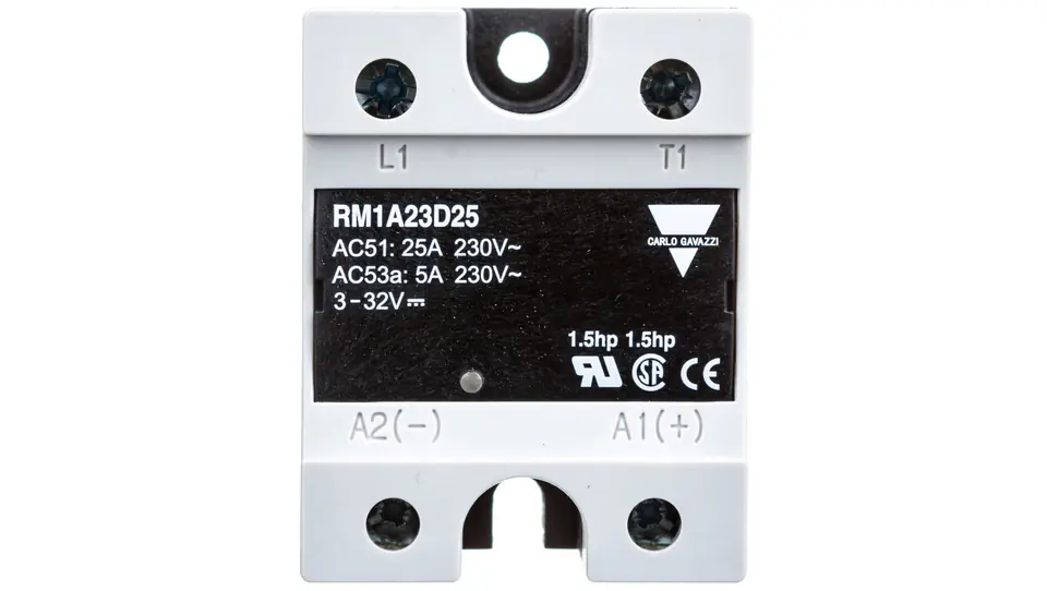 ⁨Single phase solid state relay 24-265V AC 50A 4-32V DC RM1A23D50⁩ at Wasserman.eu
