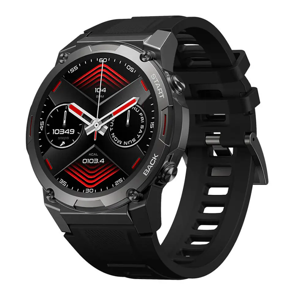 ⁨Smartwatch Zeblaze VIBE 7 Pro (Czarny)⁩ w sklepie Wasserman.eu