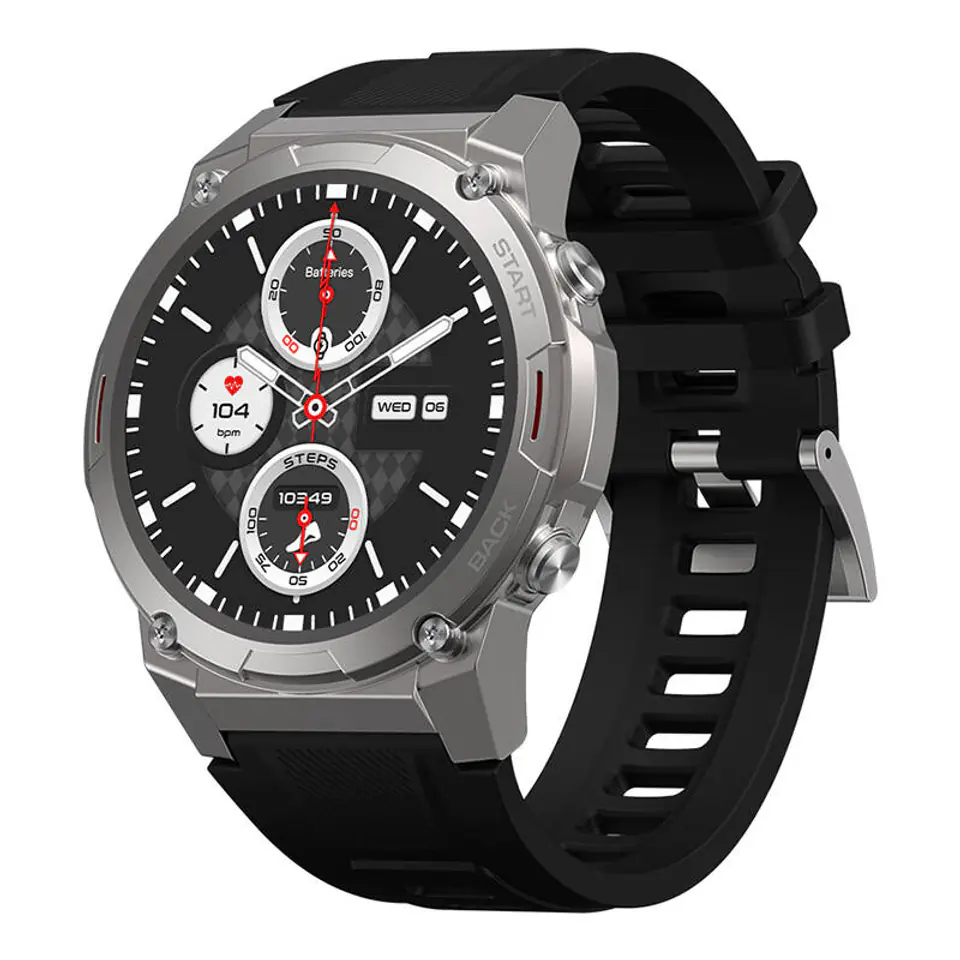 ⁨Smartwatch Zeblaze VIBE 7 Pro (Srebrny)⁩ w sklepie Wasserman.eu