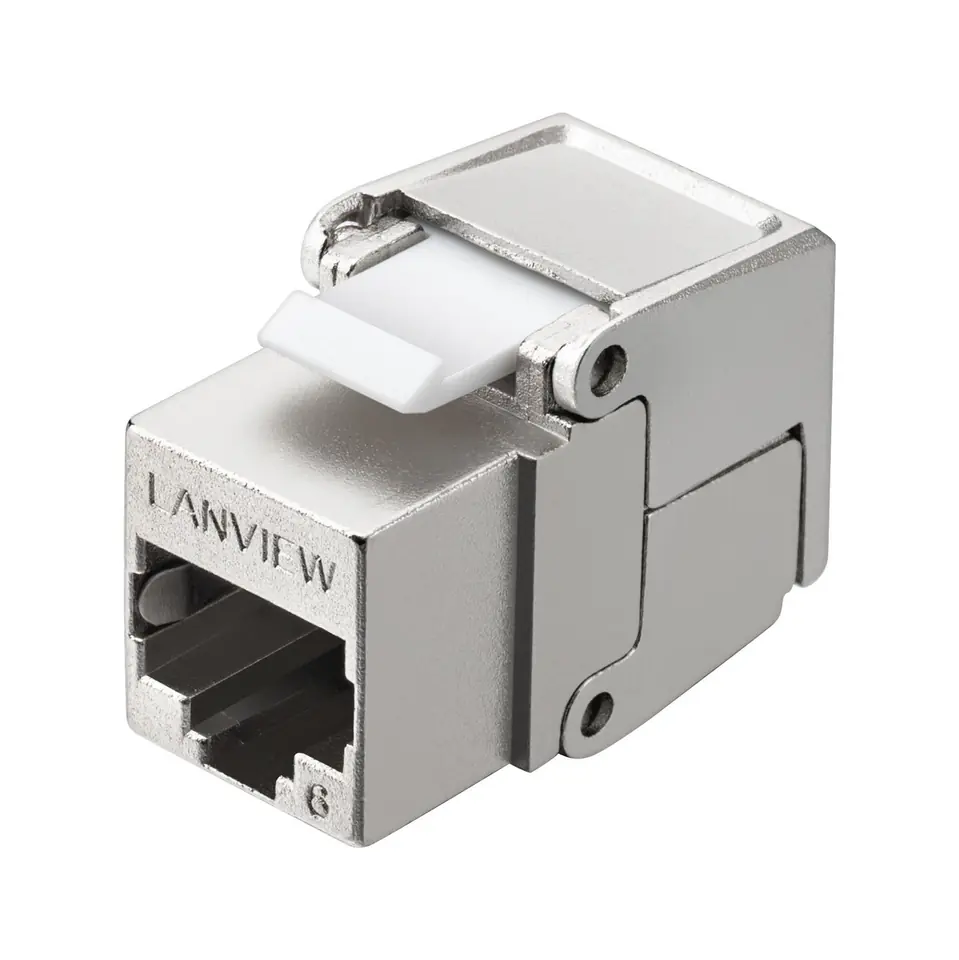 Lanview Cat6 Shielded flip jack w sklepie Wasserman.eu