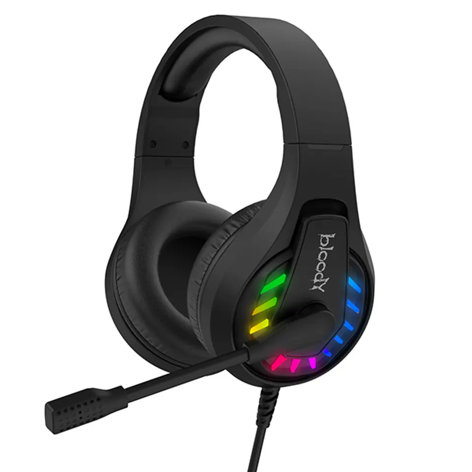 ⁨A4TECH Bloody G230p USB+AUX3.5-4P Black Headphones⁩ at Wasserman.eu