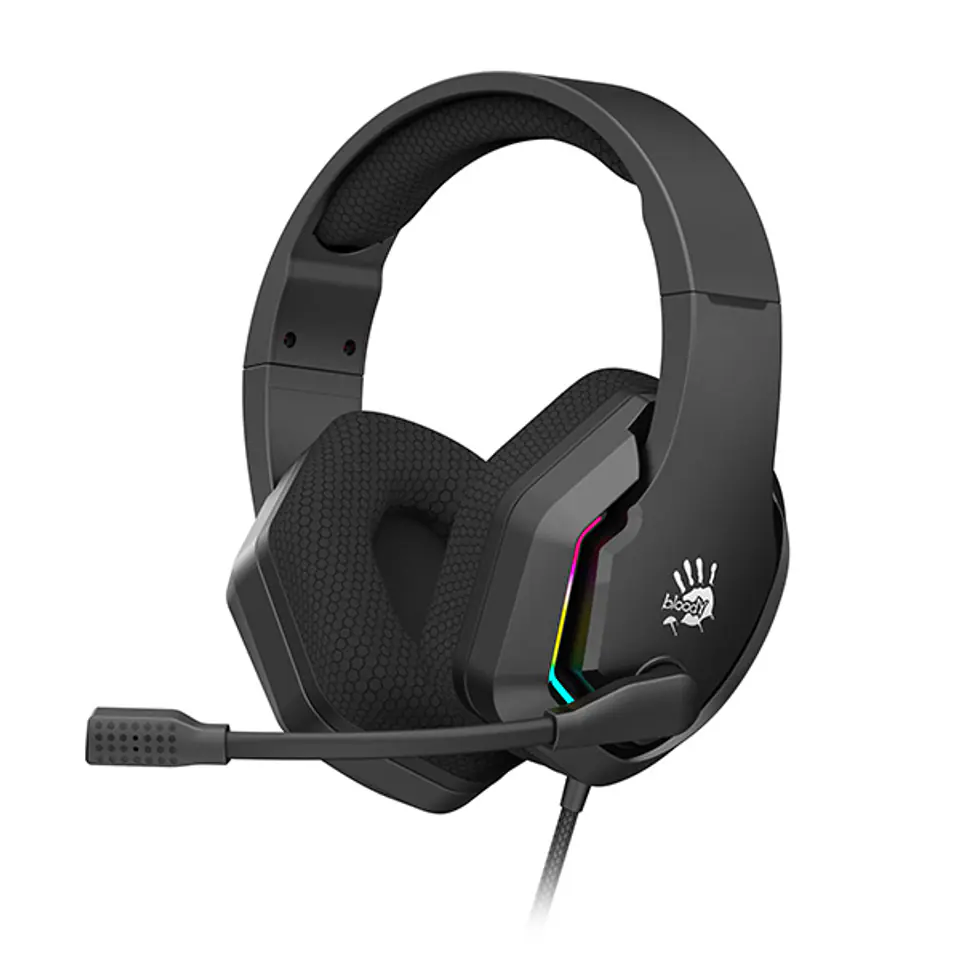 ⁨A4TECH Bloody G260p USB+AUX3.5 Black RGB Headphones⁩ at Wasserman.eu