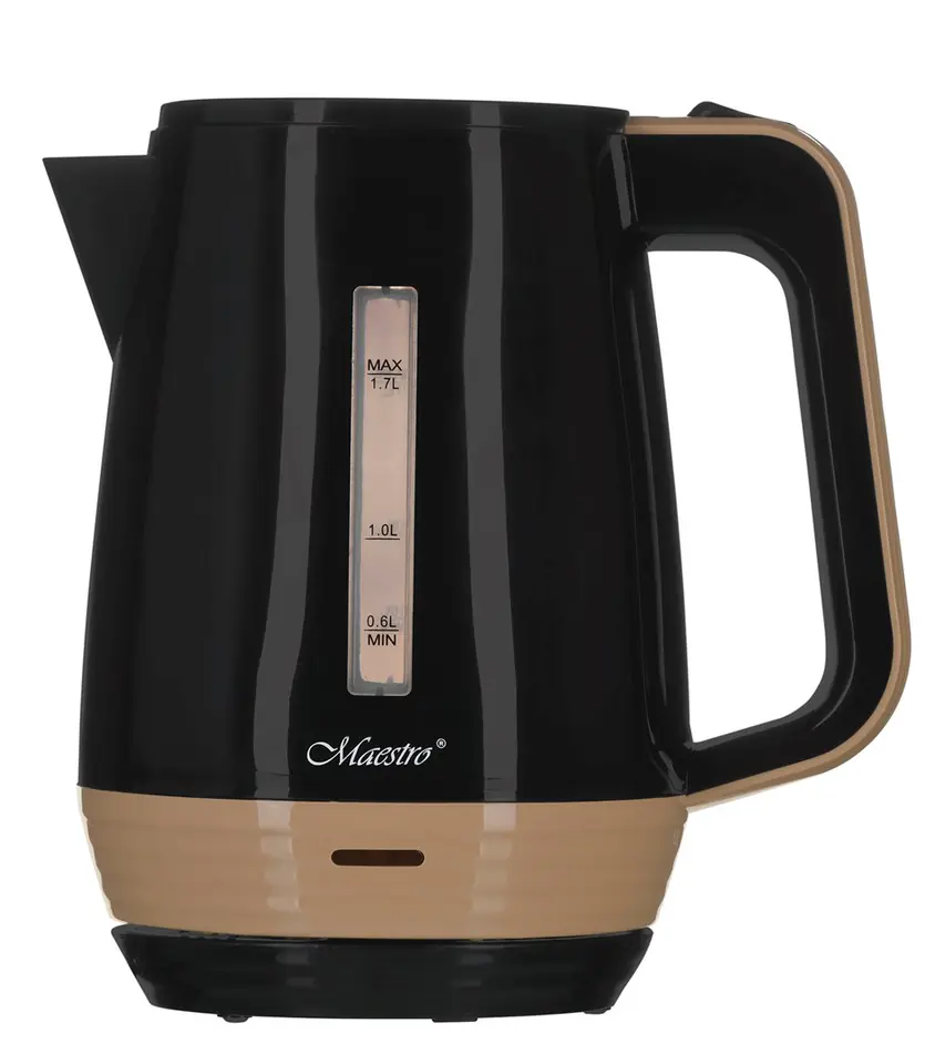 ⁨Czajnik elektryczny MAESTRO MR-033 czarny⁩ w sklepie Wasserman.eu