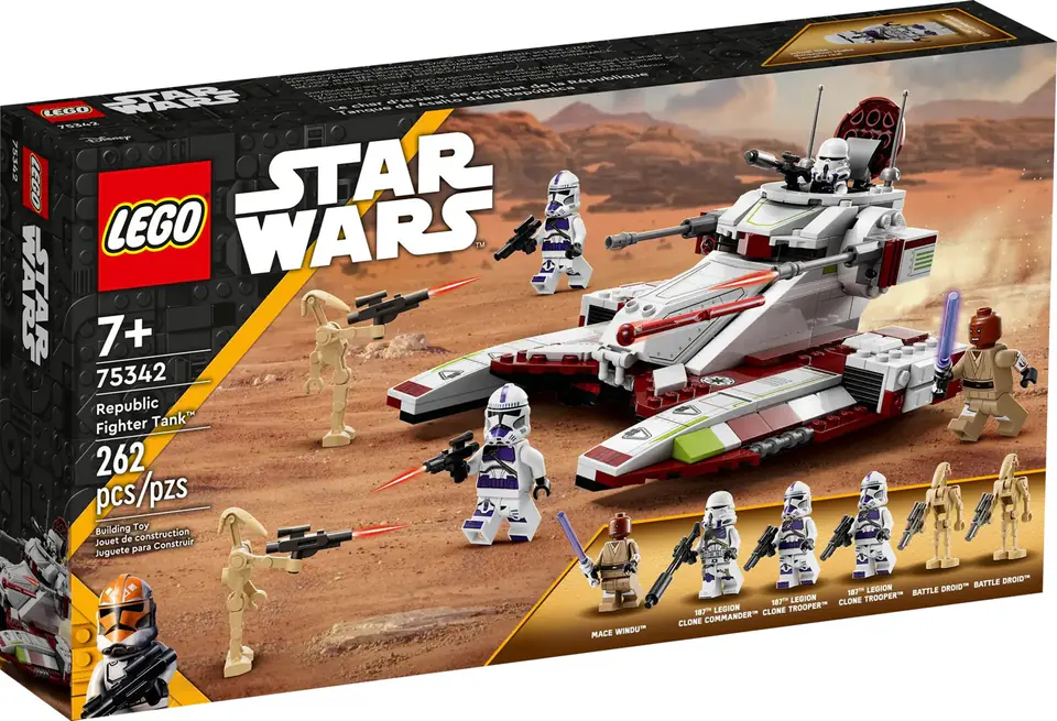 ⁨LEGO STAR WARS 75342 REPUBLIC FIGHTER TANK⁩ at Wasserman.eu