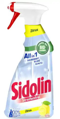 ⁨Sidolin Zitrus Płyn do Szyb 500 ml⁩ w sklepie Wasserman.eu