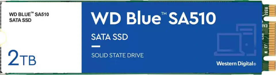 ⁨Dysk SSD WD Blue 2TB M.2 SATA WDS200T3B0B⁩ at Wasserman.eu