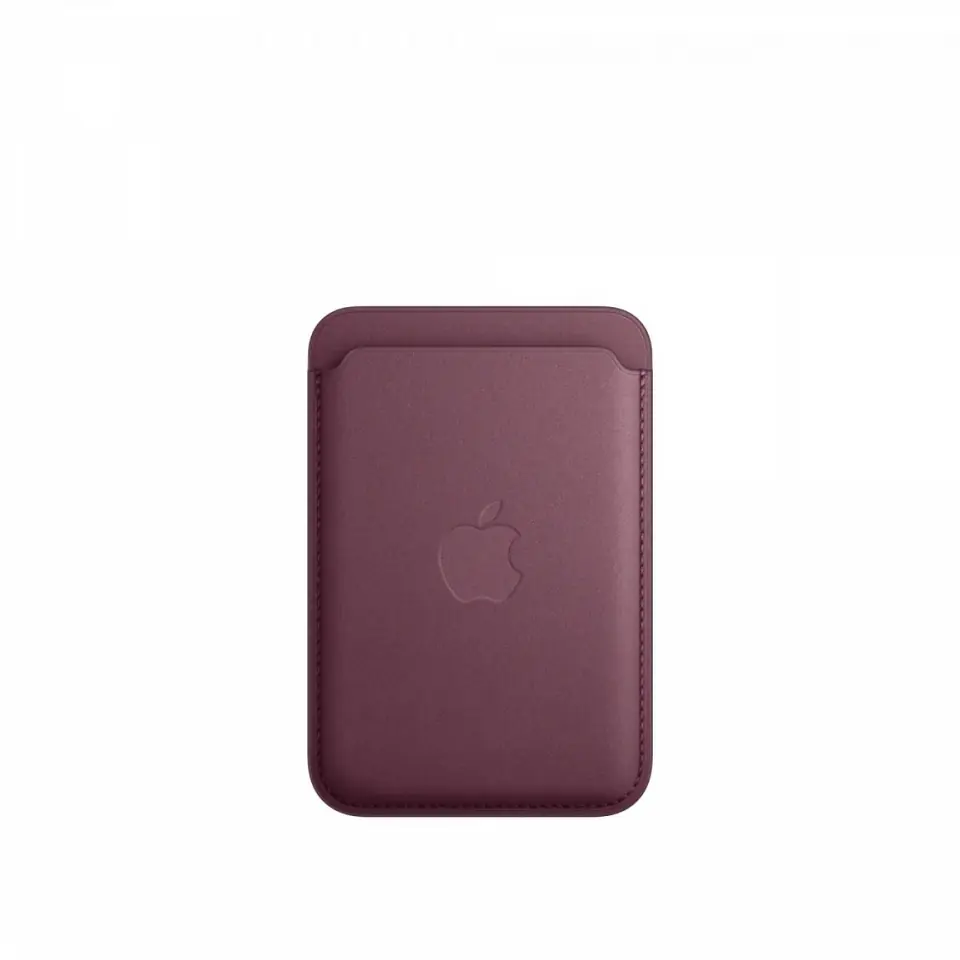 ⁨Portfel z tkaniny FineWoven z MagSafe do iPhonea - rubinowa morwa⁩ w sklepie Wasserman.eu