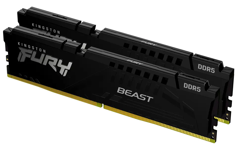 ⁨Kingston Technology FURY 16GB 5200MT/s DDR5 CL36 DIMM (Kit of 2) Beast Black EXPO⁩ at Wasserman.eu