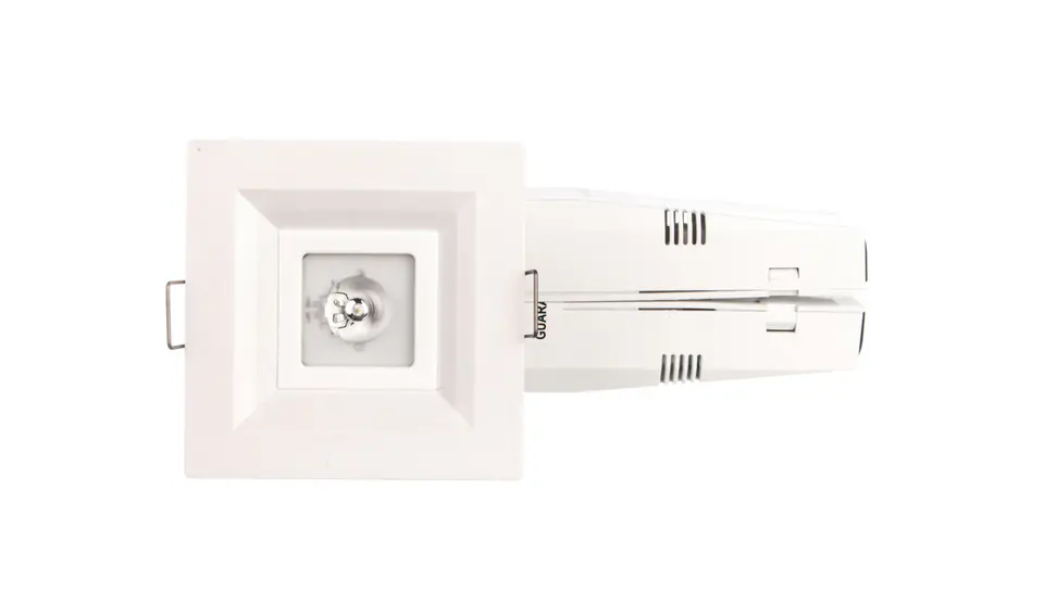 ⁨Emergency luminaire LOVATO P ECO LED 1W 120lm (open option) 3h single-purpose white LVPO/1W/E/3/SE/X/WH⁩ at Wasserman.eu