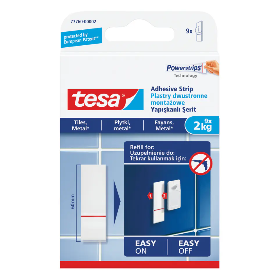 ⁨Mounting plasters 9pcs to 2kg for tiles⁩ at Wasserman.eu