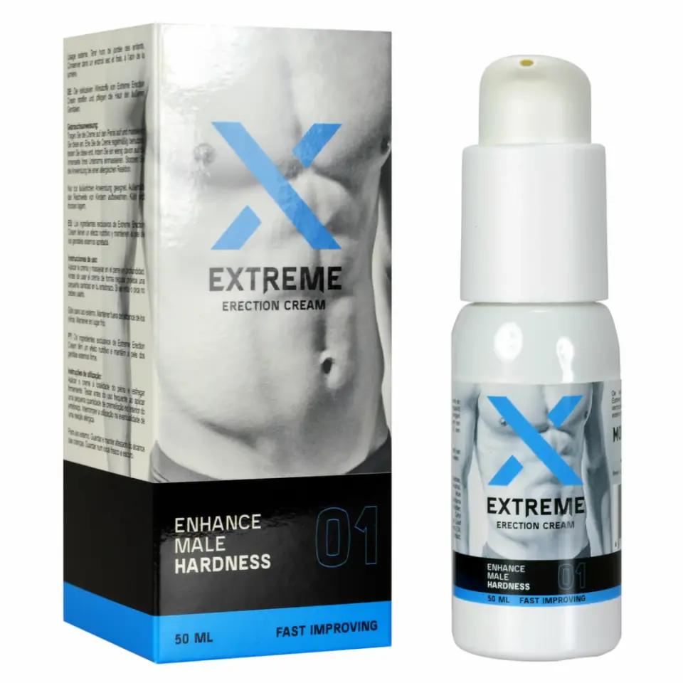 ⁨Extreme - Środek Na Lepszą Erekcję Erection Cream⁩ w sklepie Wasserman.eu