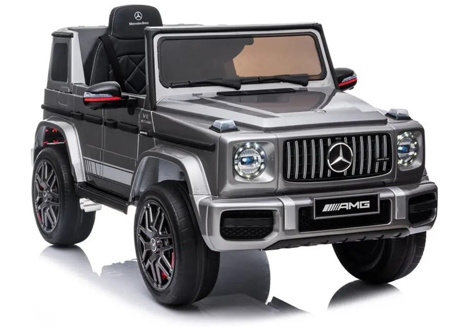 ⁨Auto na Akumulator Mercedes G63 AMG Srebrny Lakierowany BBH-002⁩ w sklepie Wasserman.eu