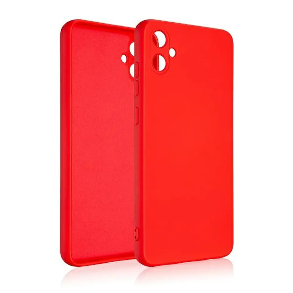 ⁨Beline Etui Silicone Samsung A05 czerwony/red⁩ w sklepie Wasserman.eu