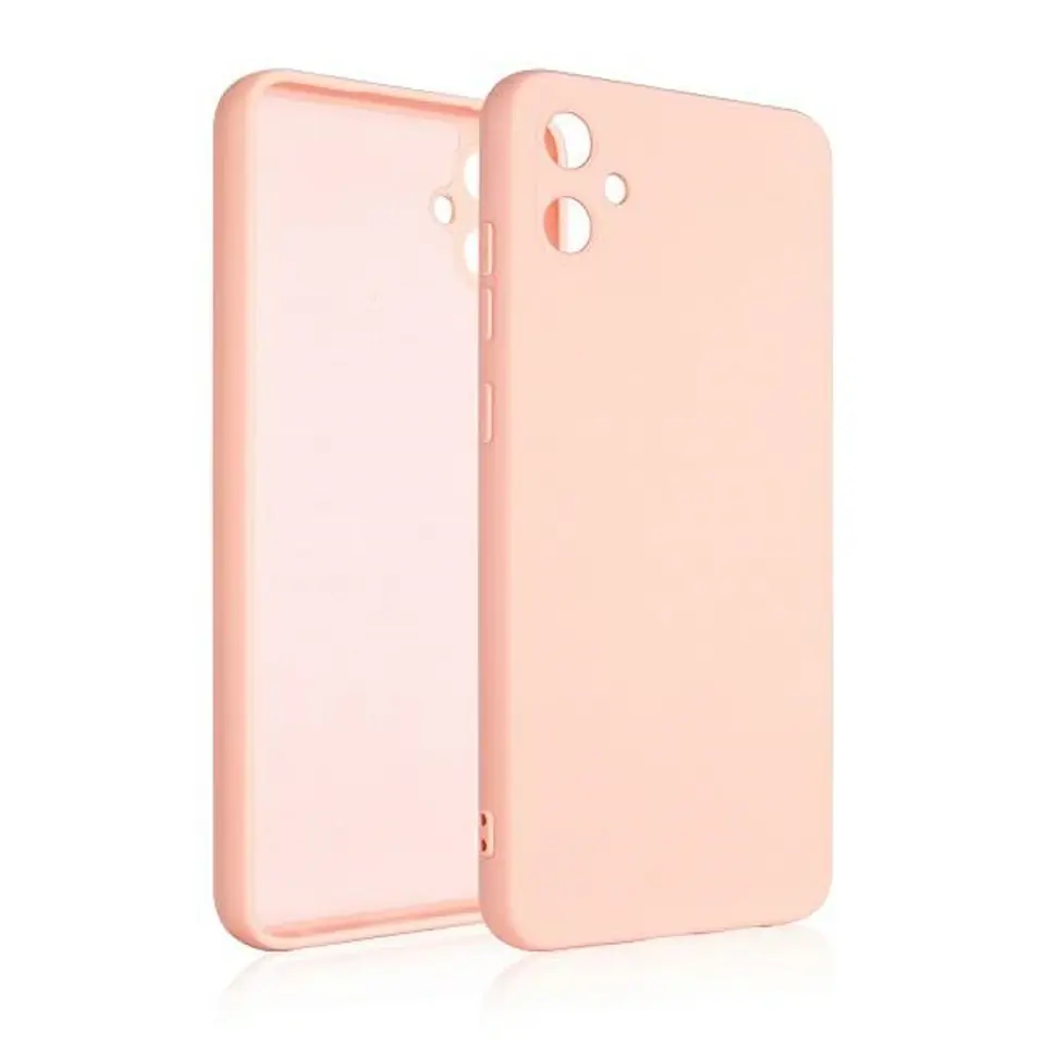 ⁨Beline Etui Silicone Samsung A05różowo-złoty/rose gold⁩ w sklepie Wasserman.eu