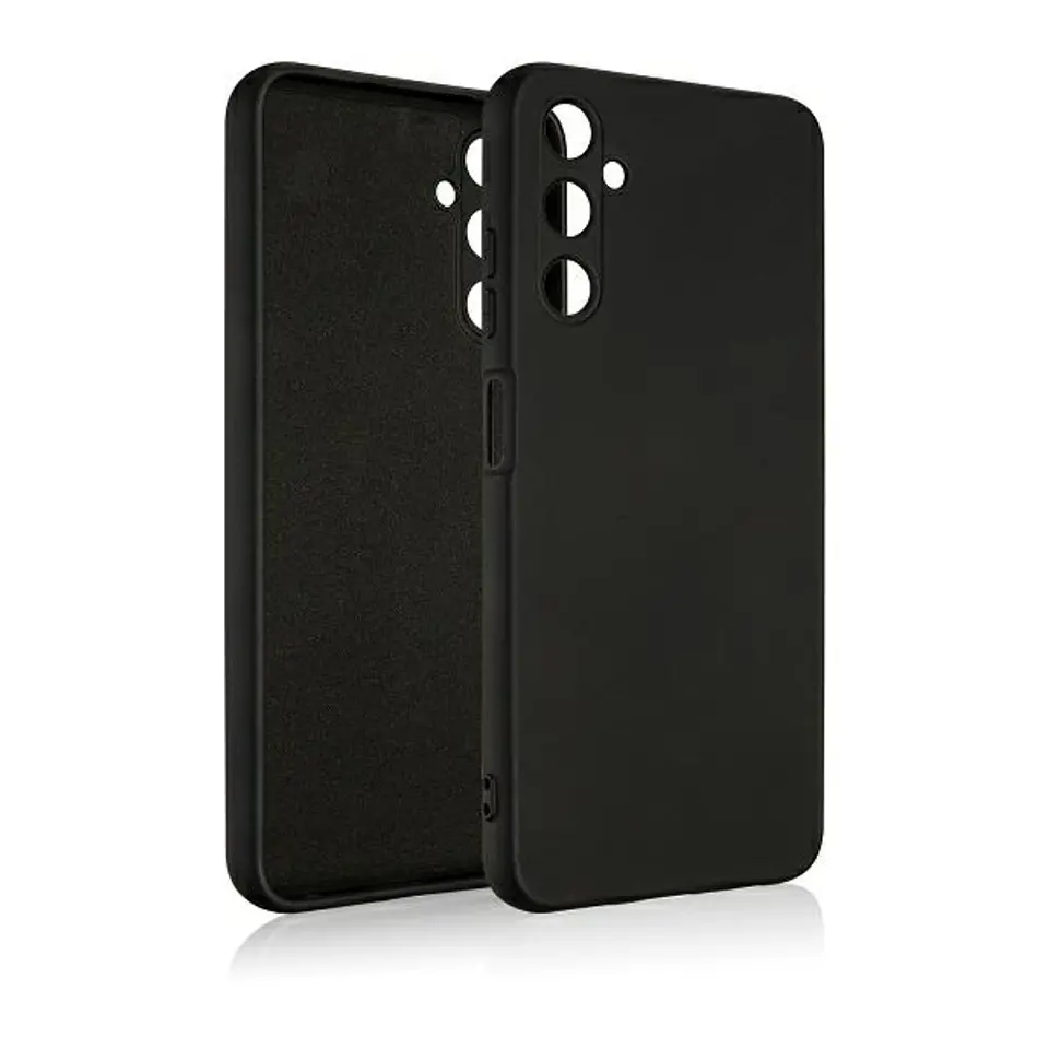 ⁨Beline Etui Silicone Samsung A05s A057czarny/black⁩ w sklepie Wasserman.eu