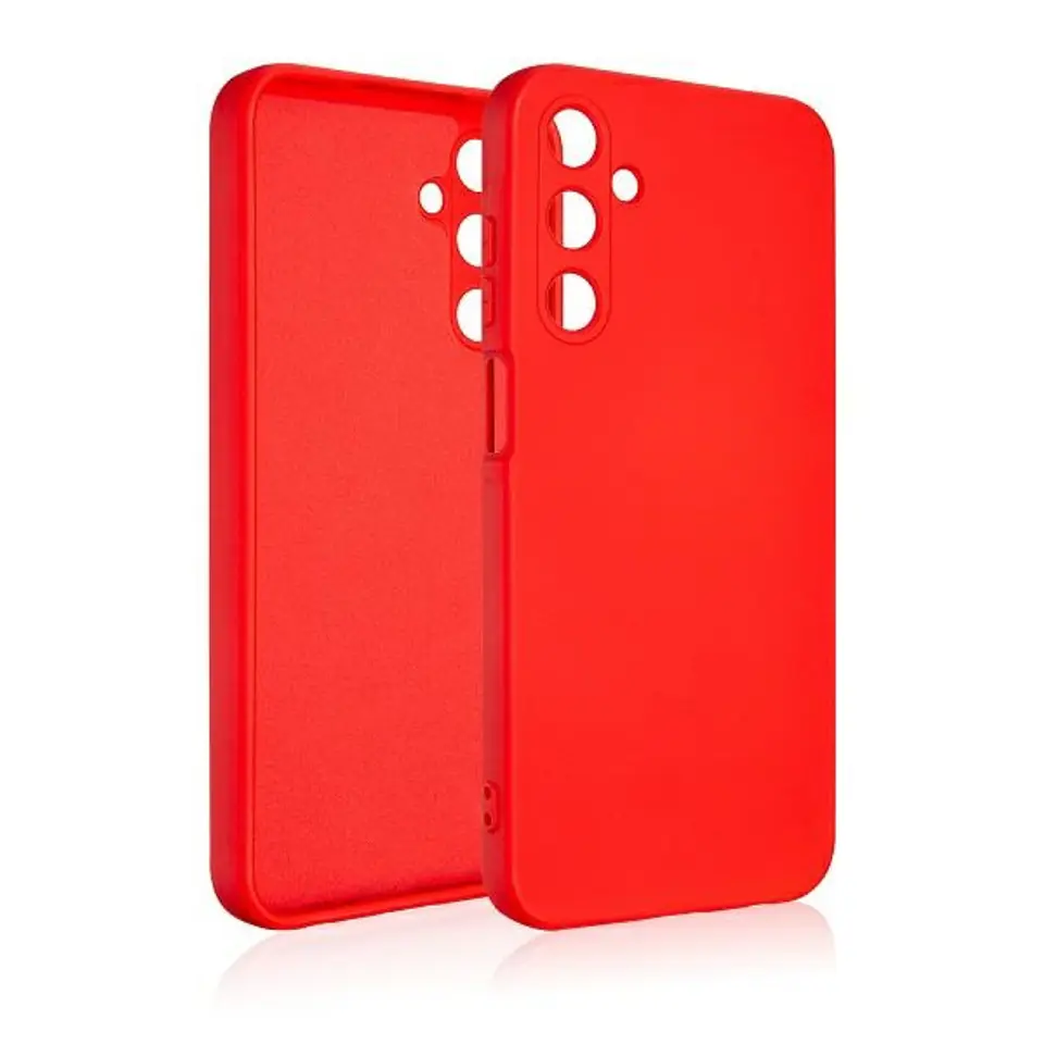 ⁨Beline Etui Silicone Samsung A25 5G A256 czerwony/red⁩ w sklepie Wasserman.eu