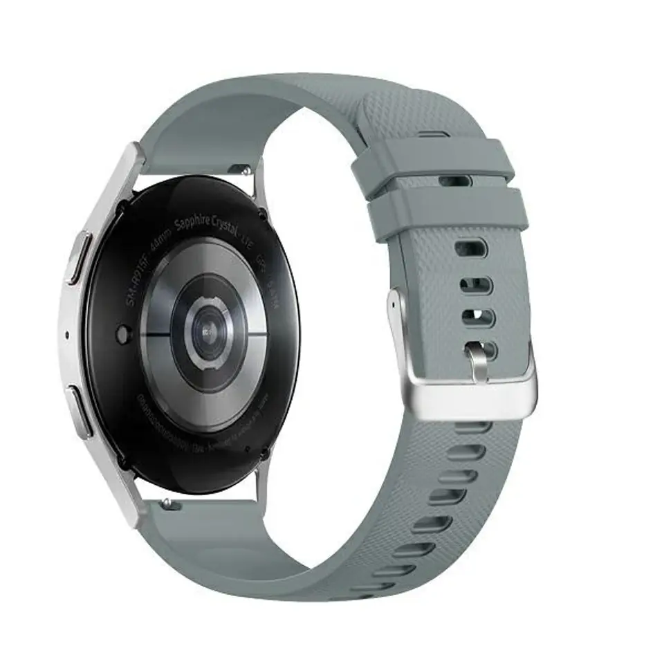⁨Beline pasek Watch 20mm Grid TextureSilicone jasnoszary /light grey box⁩ w sklepie Wasserman.eu