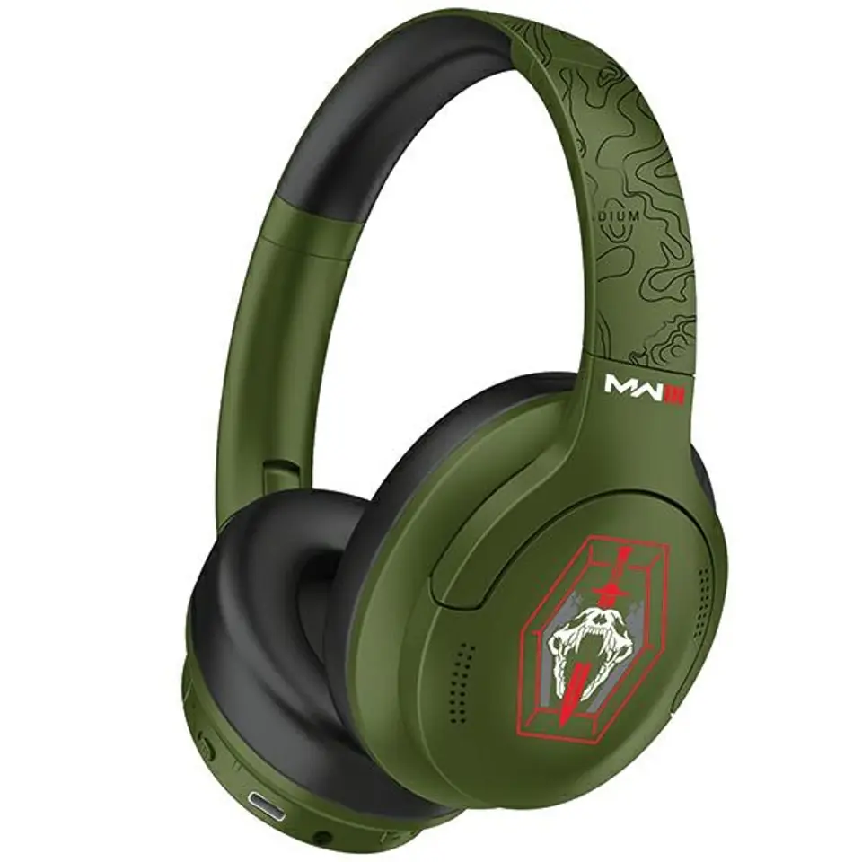⁨OTL Call of Duty: MW3 ANC słuchawkibezprzewodowe gamingowe / Gaming wireless headphones Olive snake⁩ w sklepie Wasserman.eu